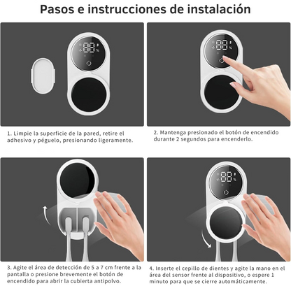 Esterilizador UV de Cepillos de Dientes